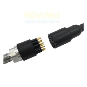 MCBH21M Marine Cable 21pin Connectors Sockets plug Underwater Electric Connector for ROV Sonar Subsea Systems 