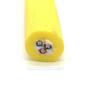 3X18AWG yellow neutral buoyancy underwater cable ROV 