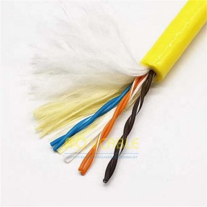 6 Cores Cables ROV Underwater Waterproof Floating Cable 