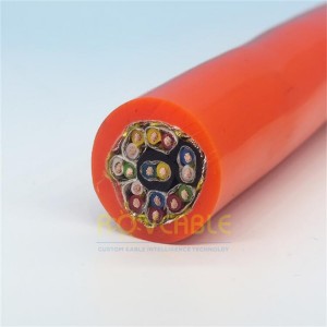 Customized 8 Pairs Of Twisted Signal Cables Underwater Control Cable 