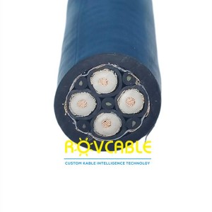 Customized 4 Core Coaxial Cable Video Transmission Cable For CCTV Camera 