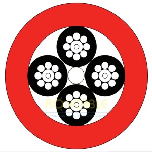 4SM Fibre cable, single mode underwater cable 